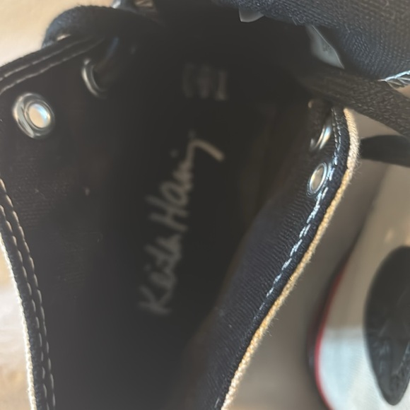 Custom Keith Haring Converse women’s Sz 8 - Picture 10 of 11